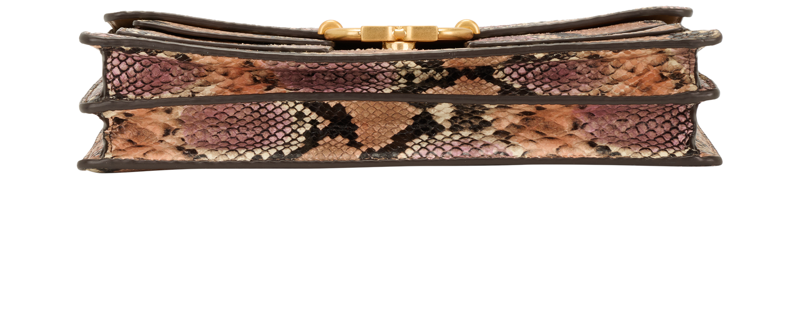 Gemini Link Shoulder Bag, &pound;150, Handbags, Pink, Leather, Top view